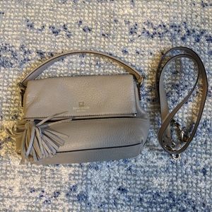 Kate Spade gray tassel purse